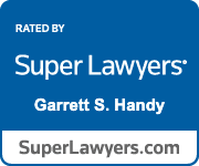 Garrett Handy SuperLawyers Badge