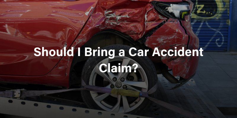 Should I Bring a Car Accident Claim?